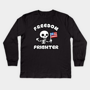 Freedom Frighter Kids Long Sleeve T-Shirt